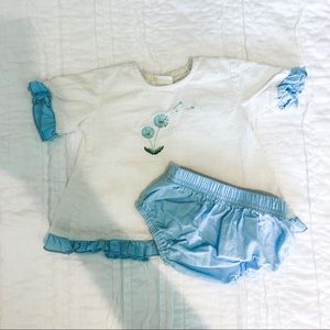 Evies Closet Top & Bloomer Set